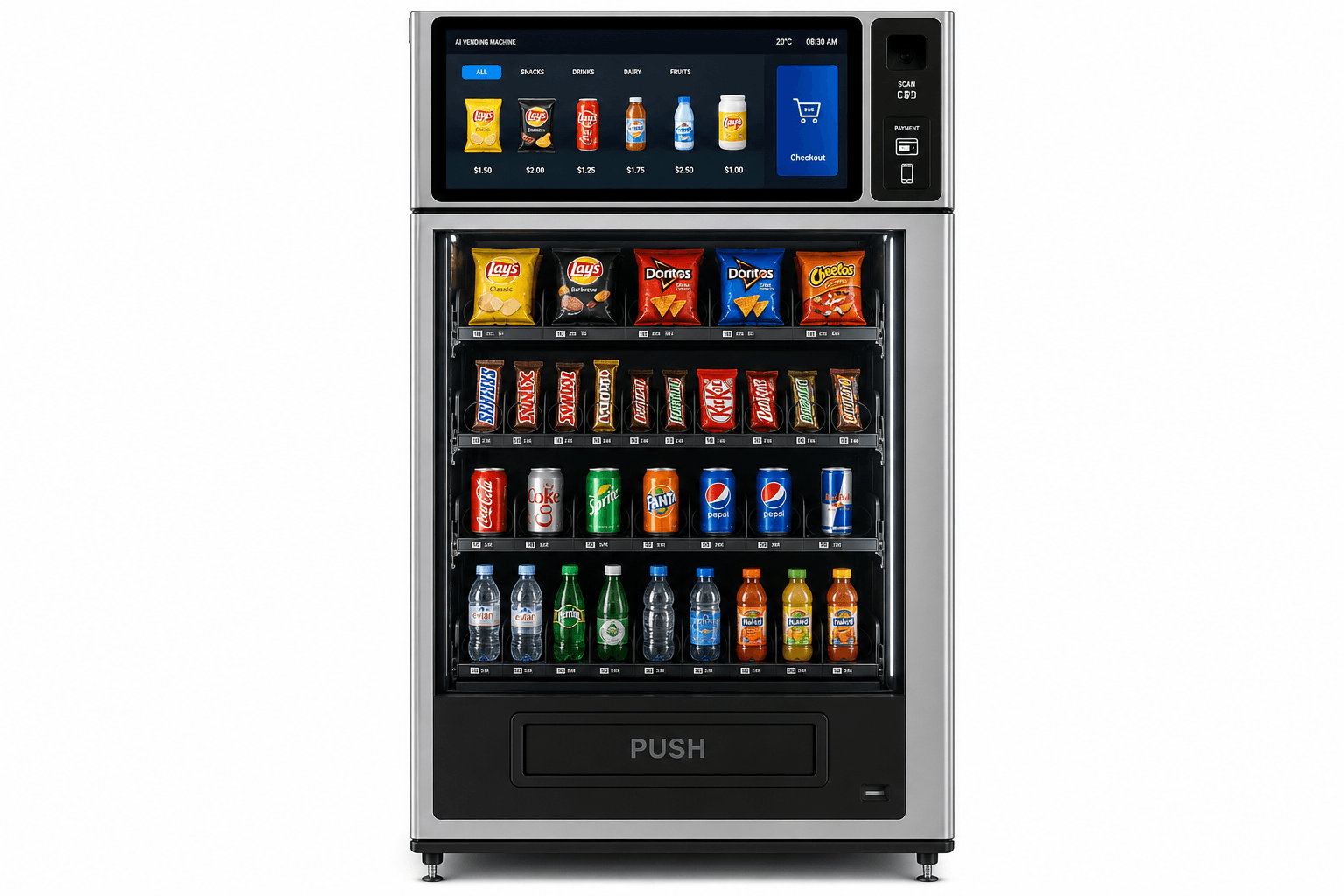 HAHA AI Combo Vending Machine